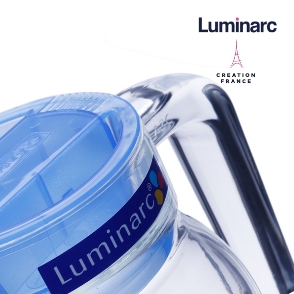 Bộ bình ly thủy tinh Luminarc 5 món Rotterdam Ice Blue- LUROJ1799