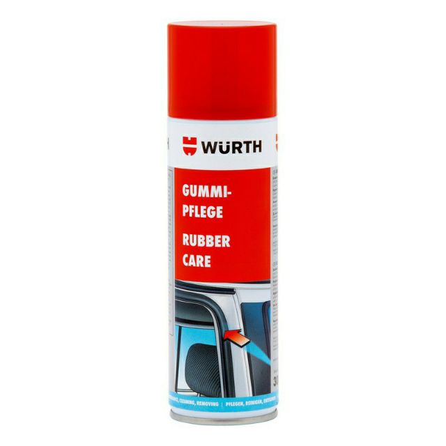 Làm mềm bảo Dưỡng Cao Su, Ron Cửa Ô Tô Wurth Rubber Care 300ml