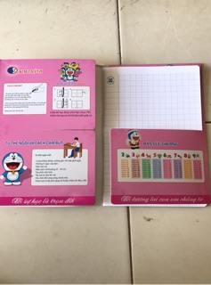 Giấy kê tay giữ vở sạch cho bé