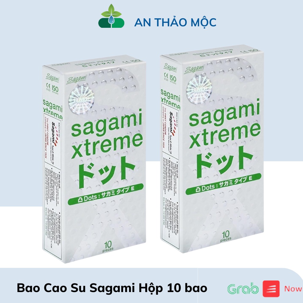 Bao cao su Sagami Xtreme hộp 10 chiếc, made in japan anthaomoc