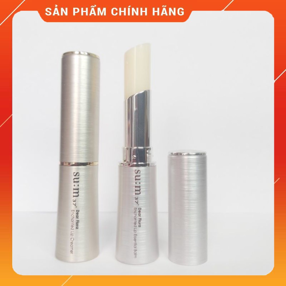 Son dưỡng môi không màu SU:M37 DEAR FLORA ENCHANTED LIP ESSENTIAL BALM