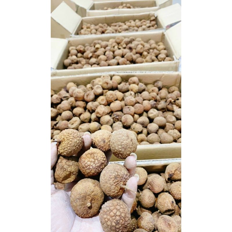 Vải Sấy Khô Lục Ngạn Chính Gốc LOẠI 1 , Túi 1Kg [FREE SHIP] TỪ ĐƠN 50K, [Loại Đặc Biệt] Hàng ngon nhà làm