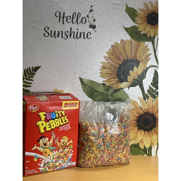 Ngũ cốc ăn sáng Fruity Pebbles vị hoa quả - Mỹ