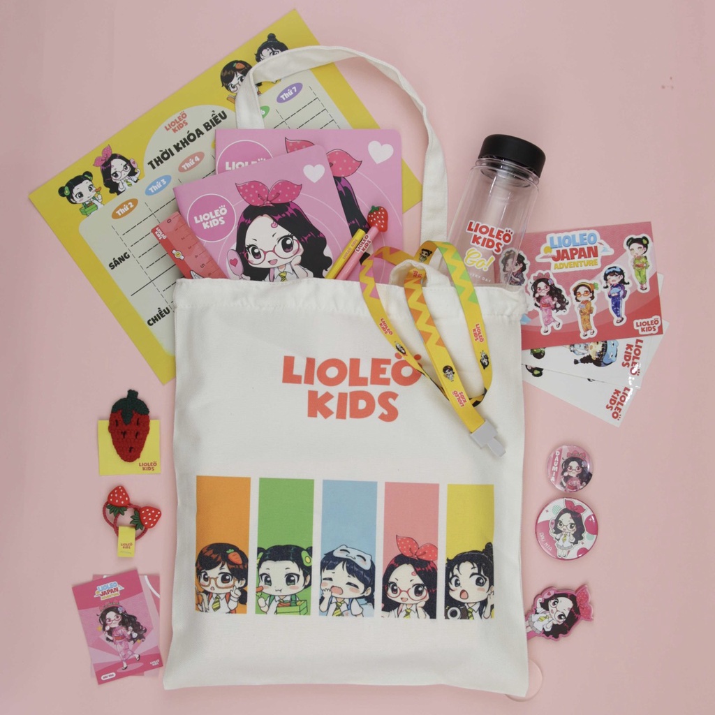 Set Back To School  Lioleo Kids tự thiết kế