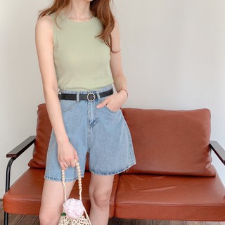 𝐙𝐢𝐧𝐧𝐢𝐚/𝐀́𝐨 𝐭𝐚𝐧𝐤𝐭𝐨𝐩 𝐛𝐚𝐬𝐢𝐜 𝐬𝐨̛̣𝐢 𝐝𝐞̣̂𝐭/ Slimfit 79