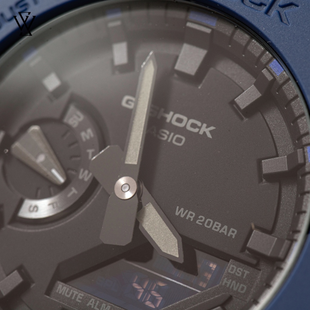 Đồng Hồ Điện Tử Nam Casio G-Shock WATCHSTORE GA-2100-2ADR Thiết Kế Mặt Kính Khoáng 45.4mm, Vỏ Và Dây Nhựa Bền Bỉ