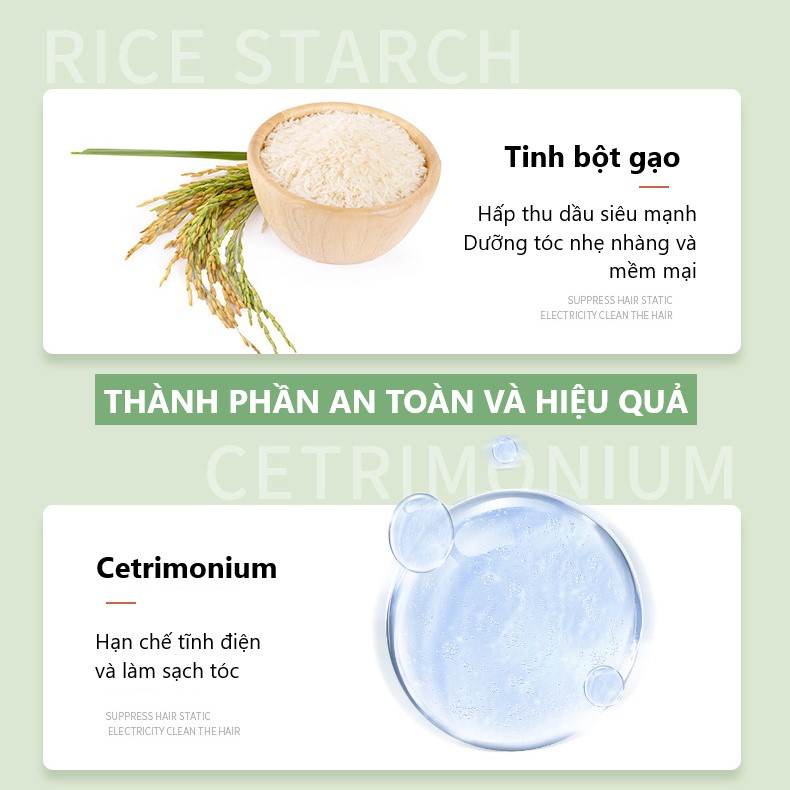 Xịt Gội Đầu Khô PUREYES Nội Địa Trung HOT Douyin 3 Tầng Hương Sạch Tóc Không Bết Dính 150ml