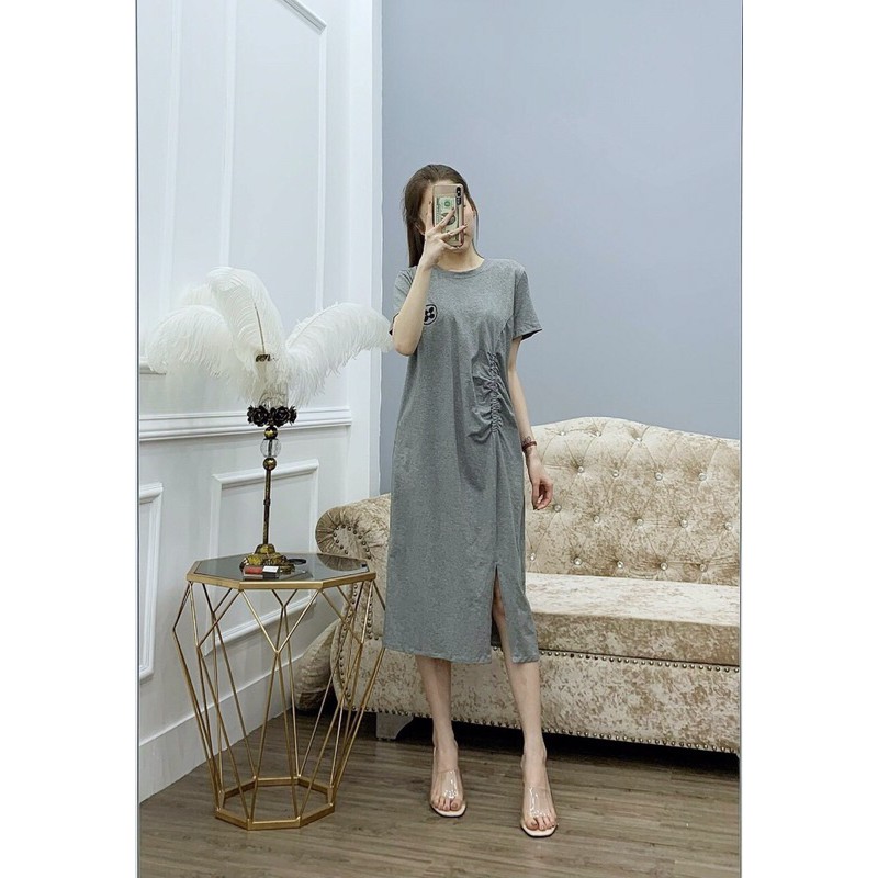 Váy nhún eo bầu bì mặc đẹp, cực sang chảnh! cam kết chất đẹp