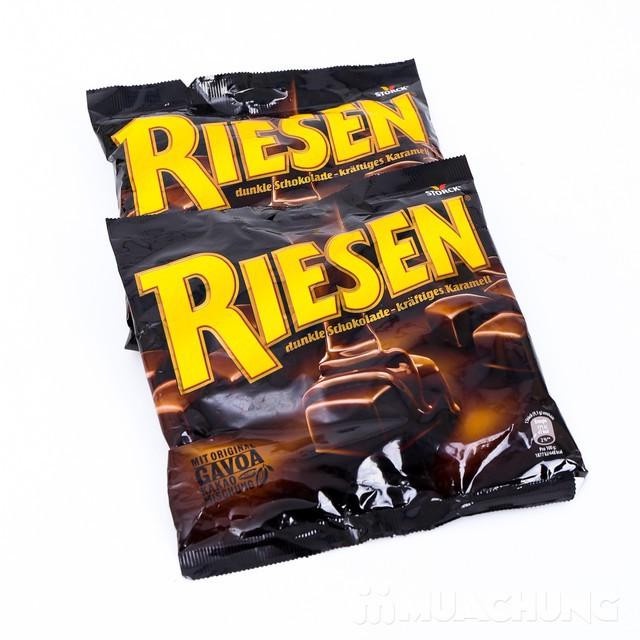 Kẹo socola đen, nhân mềm Riesen 105g, 150g, 231g