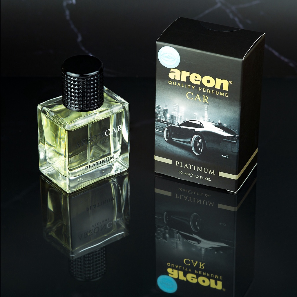 Nước Hoa Ô Tô AREON Car Platinum Perfume 50ml - NHẬP KHẨU BULGARIA Mùi Hương Sang Trọng