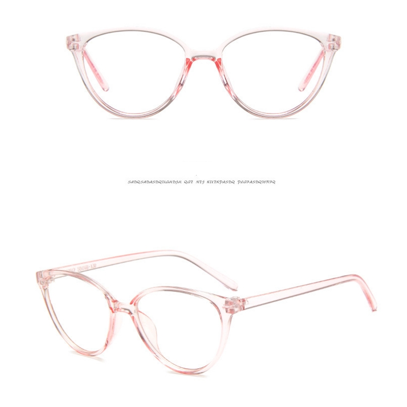 Anti-blue light Eyeglasses Women Trendy Brand Design Retro Myopic glasses