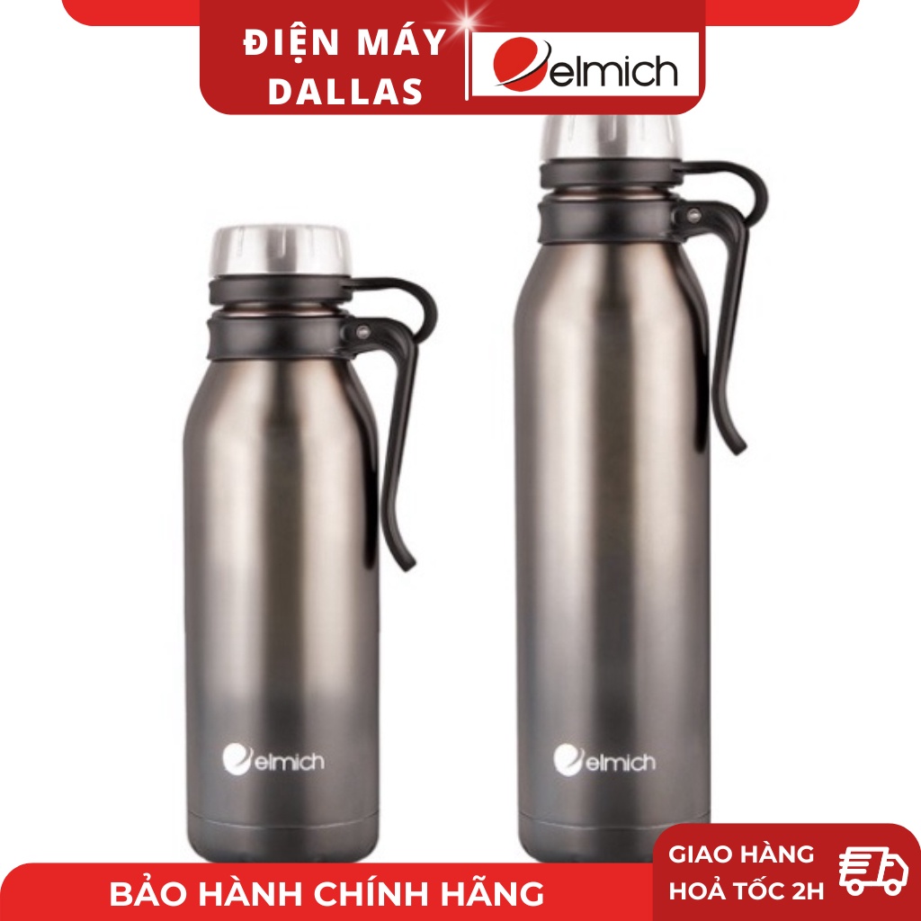 Phích Giữ Nhiệt ELMICH Inox 304 500ML EL3656 - Bảo Hành Chính Hãng