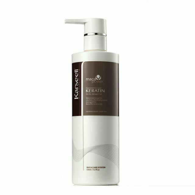 KERATIN PHỤC HỒI TÓC NÁT CHAI 500ml dạng geo phục hồi tóc khô sơ trẻ ngọn hiệu quả