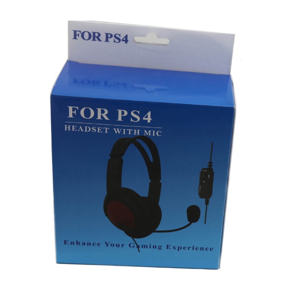 Tai nghe máy tính kèm mic chỉ 1 jack audio 3.5 loại 4 khấc mới dùng trực tiếp cho máy game PS4