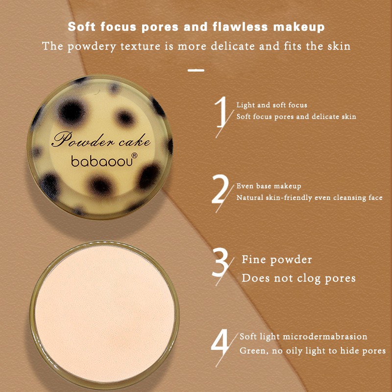 [Hàng mới về] Phấn Phủ Nén Kiềm Dầu Hiệu Ứng Lì Trong Mờ Thoáng Khí | BigBuy360 - bigbuy360.vn