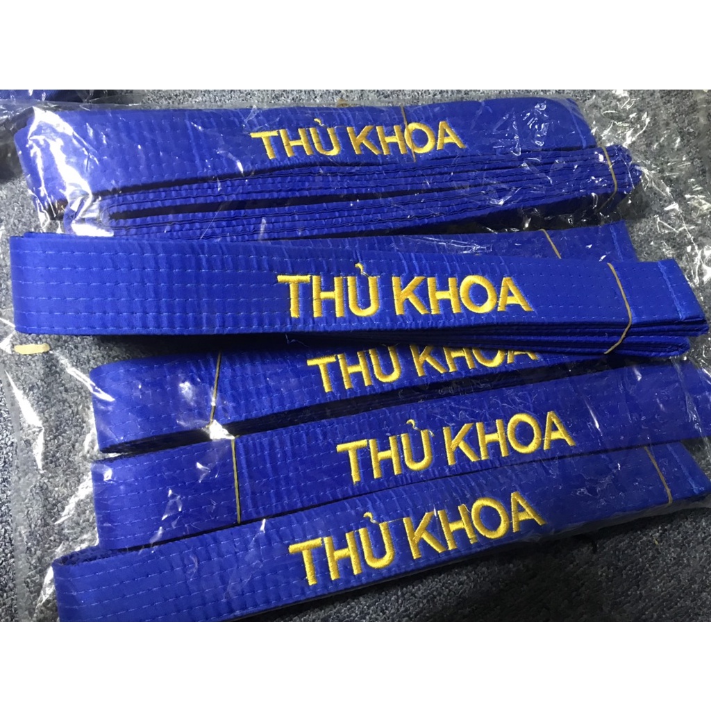 Đai Vovinam thêu Thủ Khoa, Á Khoa Tốt và Thường Dây Đai Võ Thuật Ailaikit