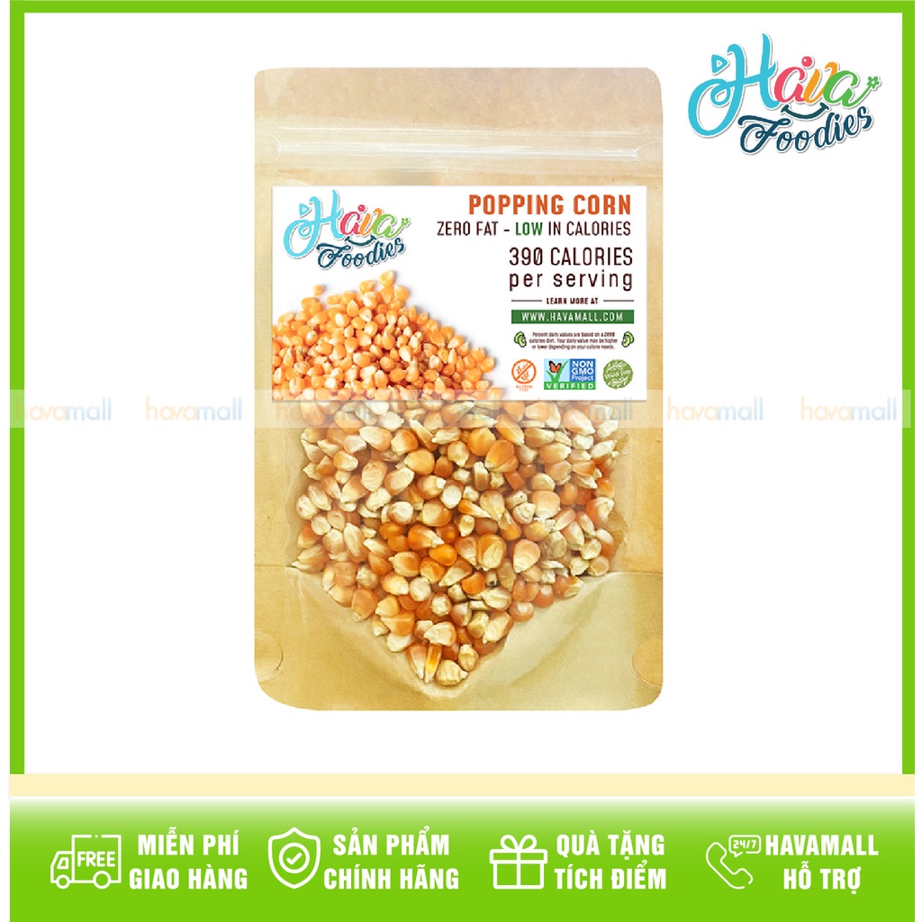 Bắp Nổ Havafoodies Gói 200gr