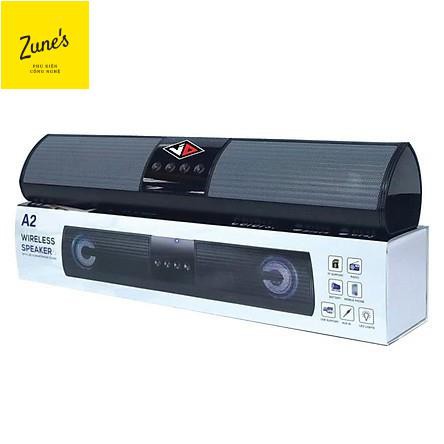 Loa bluetooth speaker A2 dáng dài 2 loa cực đỉnh, kiểu dáng sang trọng hỗ trợ thẻ nhớ, đài FM PB 2021