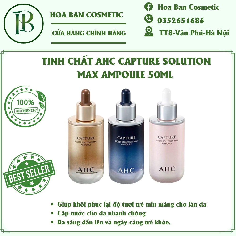 Tinh Chất AHC Capture Solution Max Ampoule 50ml - HB0066