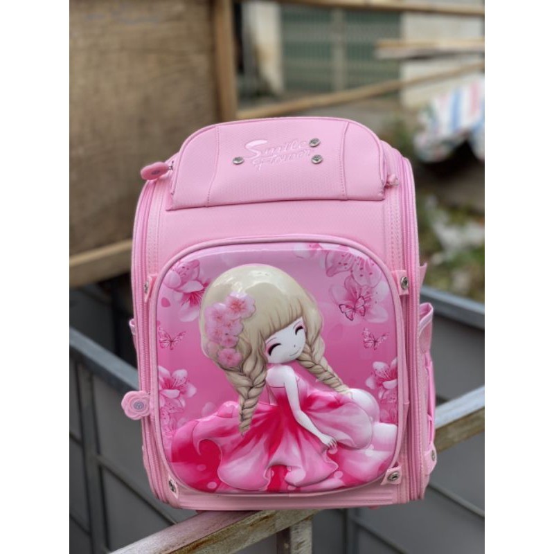 Balo chống Gù siêu xịn, đủ màu, hình cho bé Cấp 1, Balo chống gù tiểu học