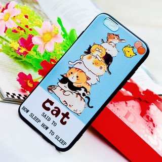 Ốp lưng iphone - mèo bắt pikachu - 5/5s/6/6s/6+/6s+/7/8/7+/8+