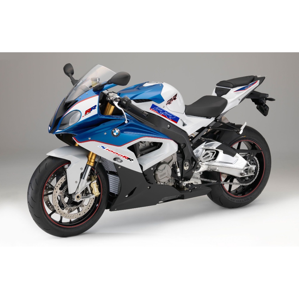 1 Miếng Dán Phản Quang Chống Thấm Nước Trang Trí Xe Mô Tô BMW S1000RR