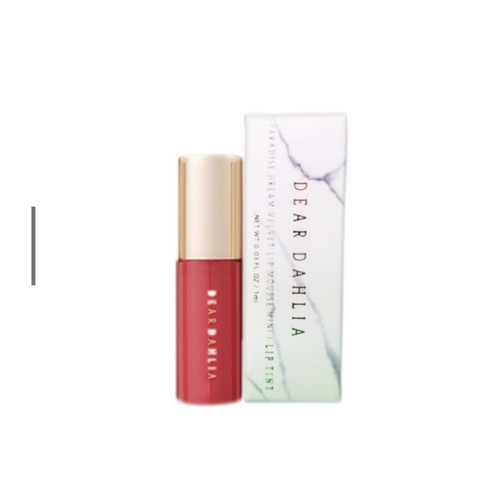 [Mã FMCG8 - 8% đơn 250K] (Hàng Tặng) Son Môi Trang Điểm (Gwp) Dear Dahlia Paradise Dream Velvet Lip Mousse Fever 1.2Ml