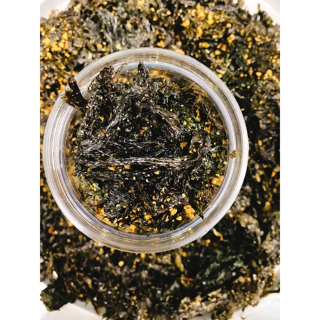 RONG BIỂN TỎI MÈ, pet 150g, loại ngon