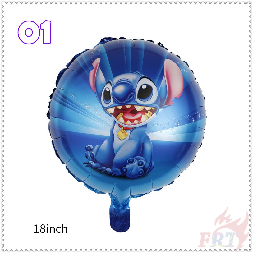 1 bong bóng lá nhôm 18 inch hình Lilo &amp; Stitch hoạt hình trang trí tiệc