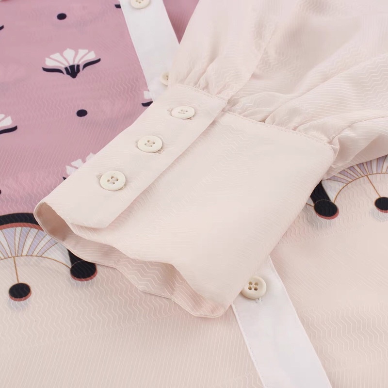 Áo sơ mi phối màu Lily