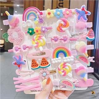 Set 14 kẹp tóc siêu cute cho bé gái