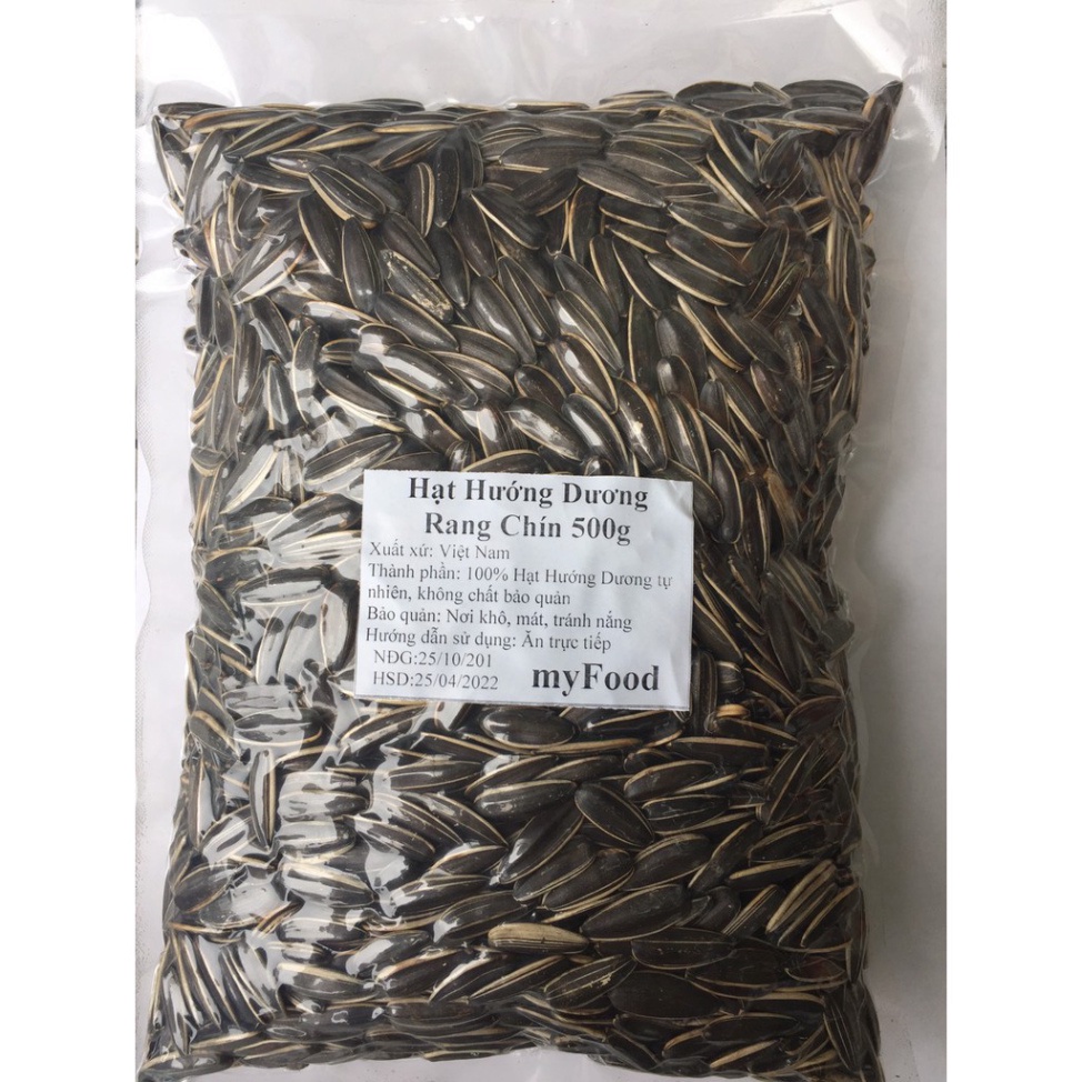 500g Hạt Hướng Dương Rang Chín 500g