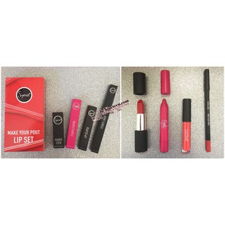 [SALE OFF 50%] Bộ Son Môi Sigma Make Your Pout Lip Set [BeNineteen]