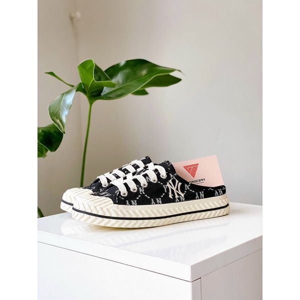 Giày đạp gót, Giày sục MLB Playball Origin Mule - Ảnh thật shop chụp