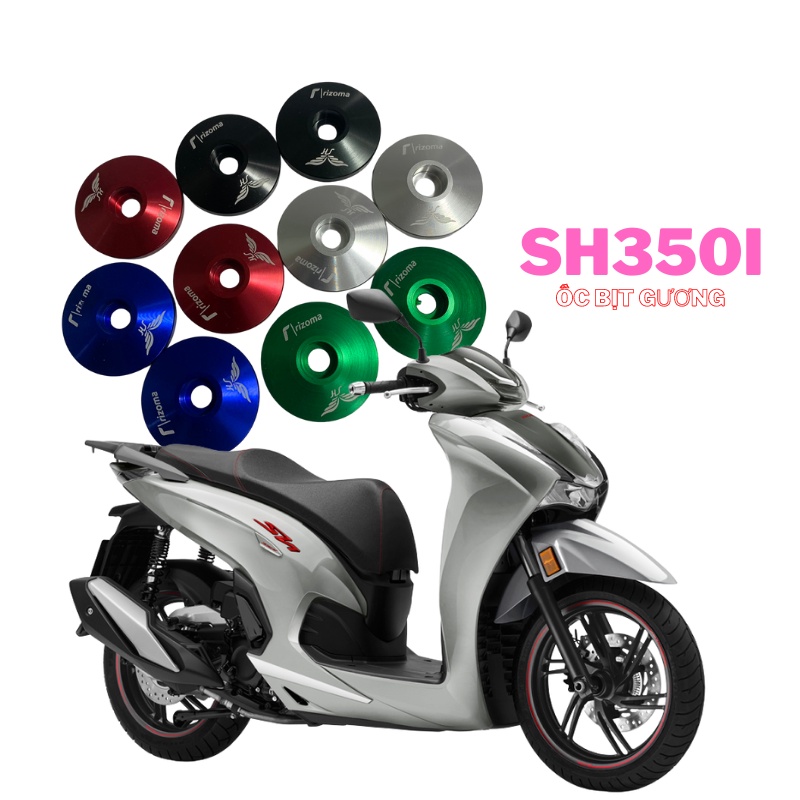 Ốc bịt chân gương cho SH350i / SH Mode Rizoma-giá 1 cặp