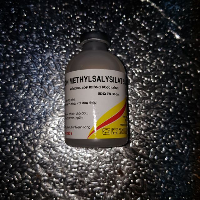 1 lọ 50ml cồn xoa bóp methysalysilat cho vật nuôi bị khớp