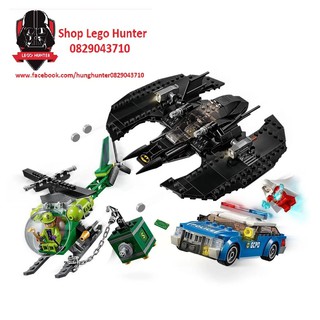 Xếp Hình DC Superheroes Batman Batwing truy đuổi The Ridler Lari 11352