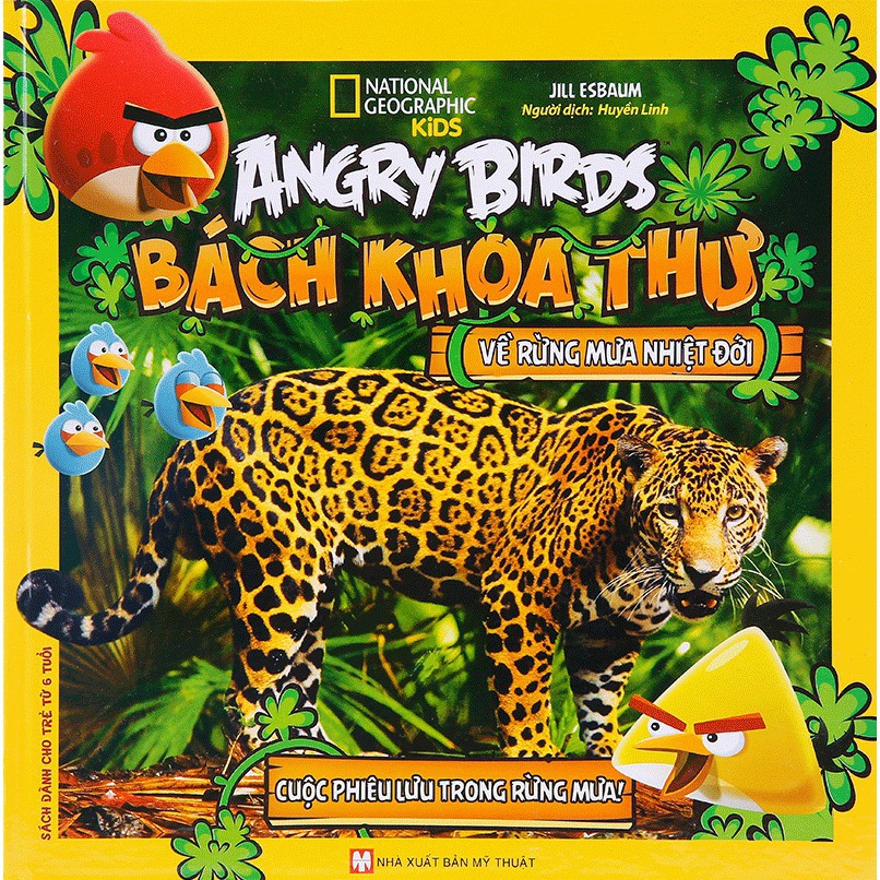 Sách - Angry Birds - Bách Khoa Toàn Thư Về Rừng Nhiệt Đới