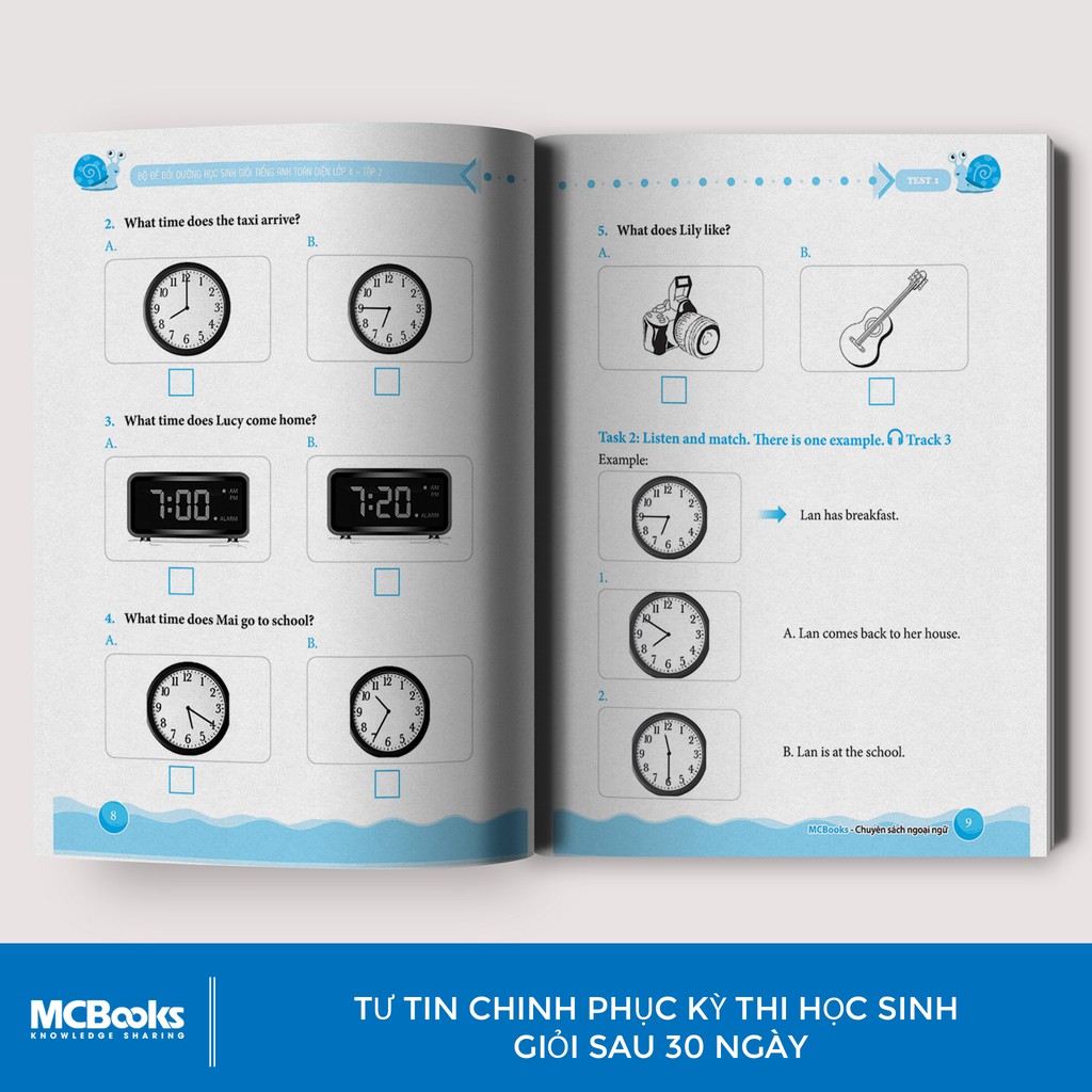 Sách - Bộ đề bồi dưỡng học sinh giỏi tiếng ANh toàn diện - Lớp 4, tập 2