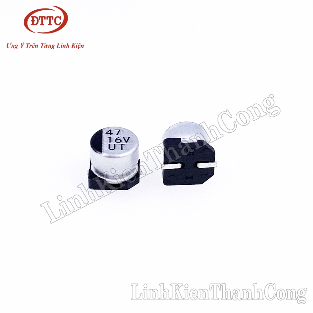 Tụ Nhôm 47uF 16V 6x5mm