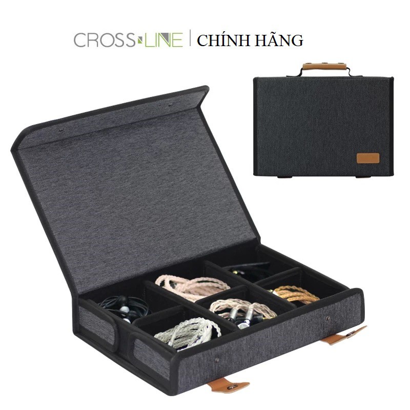 Hộp đựng bảo vệ tai nghe, đồng hồ và phụ kiện công nghệ hãng Crossline CR-2NGAN