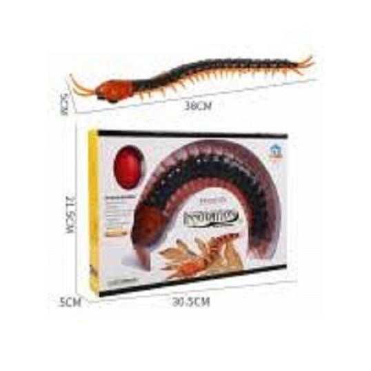 (TẶNG PIN ĐIỀU KHIỂN) Đồ chơi con rết dài 40cm điều khiển từ xa dùng sạc tiện dụng, tro choi con ret dieu khien