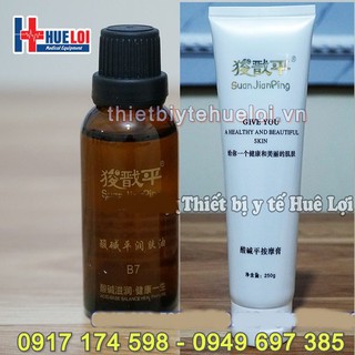 TINH DẦU VÀ GEL DÙNG CHO MÁY ĐIỆN SINH HỌC DDS
