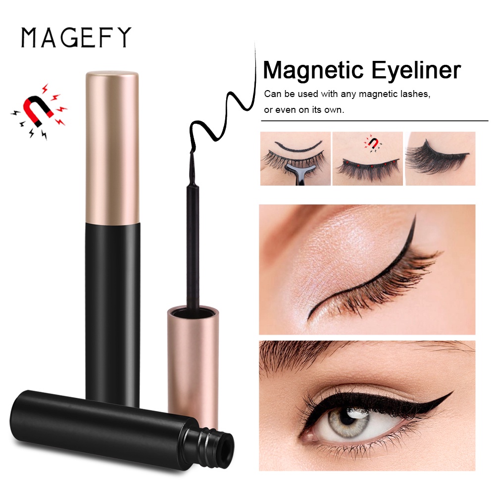 Bộ mascara uốn cong nối lông mi chống nước  MAGEFY