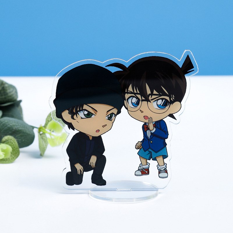 Standee THÁM TỬ LỪNG DANH CONAN Detective Conan mini anime mica chibi trang trí trưng bày mô hình