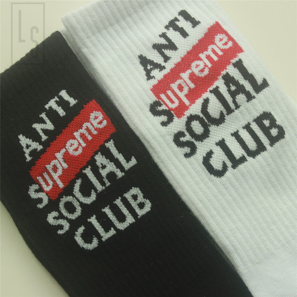 Tất vớ ANTI SUPREME SOCIAL CLUB cổ cao - SẴN HÀNG
