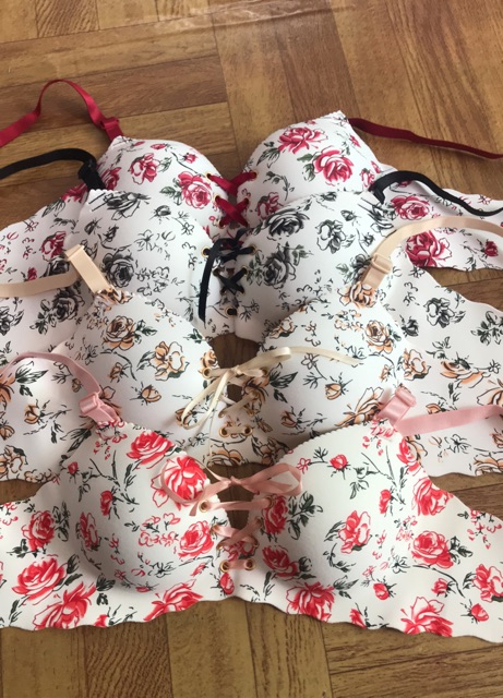 Áo bàn tay dây rút siêu nâng ngực hoạ tiết Hoa Mẫu Đơn | BigBuy360 - bigbuy360.vn