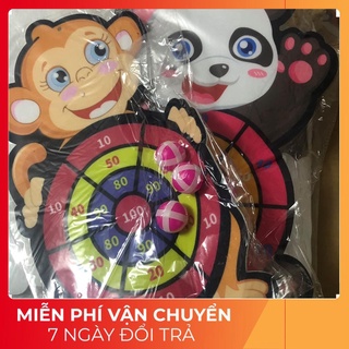 Bảng ném bóng dính cho bé, tặng kèm theo 3 quả bóng để bé ném vào bảng-TDshop