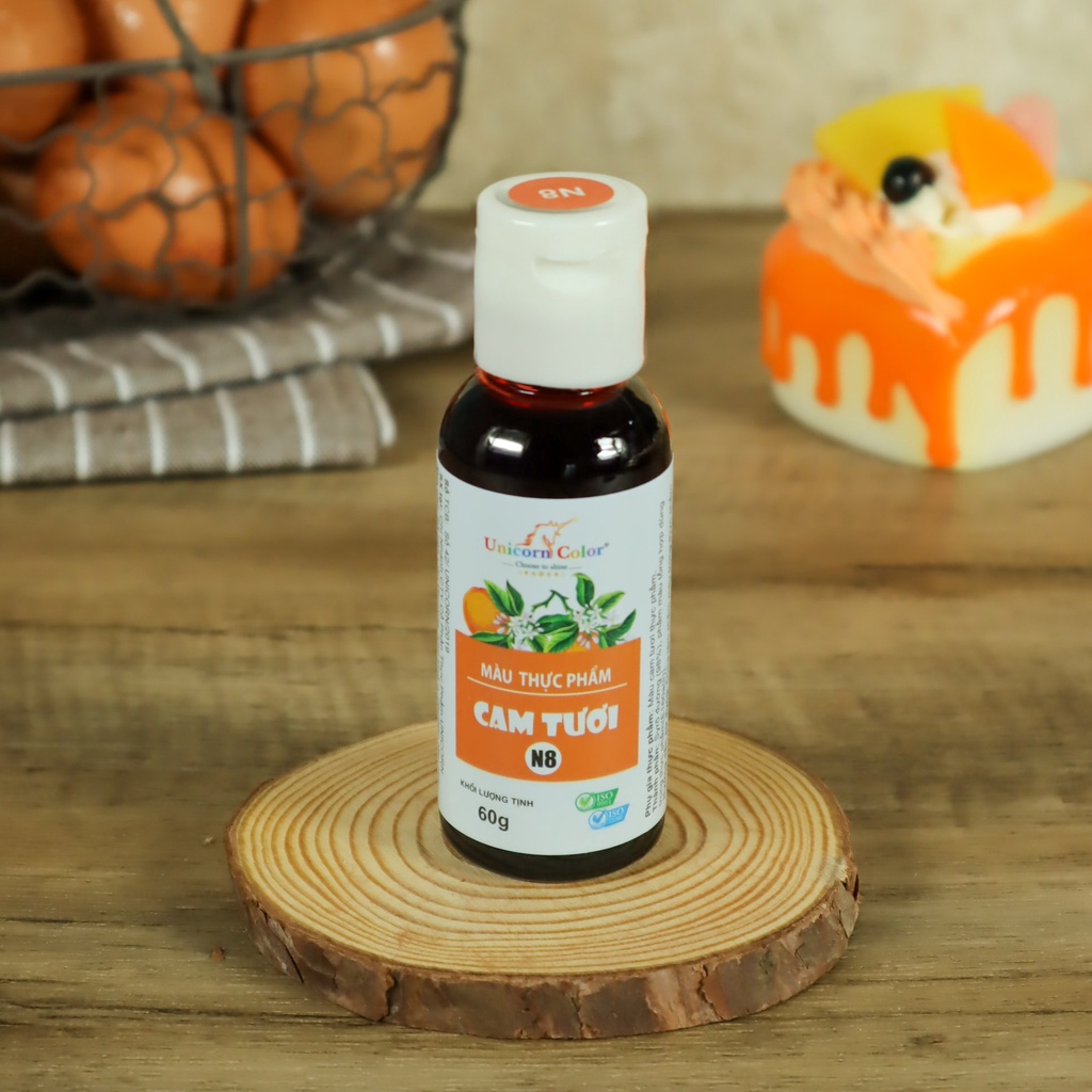 Màu Siro thực phẩm Unicorn (full 24 màu/chai 60gr)