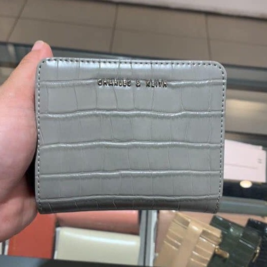 VÍ CNK MINI DA CROCO CHUẨN XUẤT XỊN [Tặng kèm hộp]